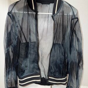 Dior Black Sheer Jacket